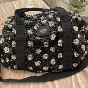 PINK sparkle bag